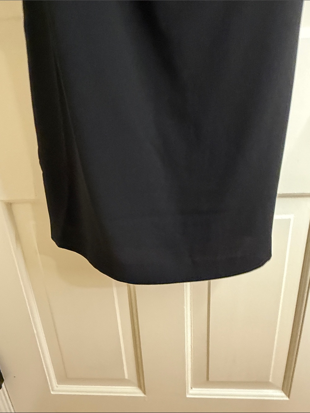 Women's Black Ruffle Dress - Picture 5 of 10